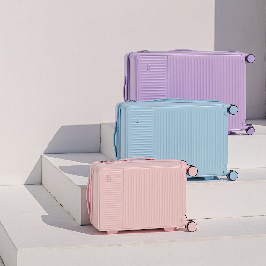 Vali kéo nhựa dẻo Heys Pastel_20 S Yellow