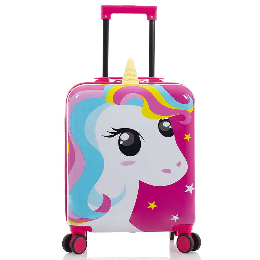 Vali Heys Vali Super Tots Spinner Unicorn M Pink