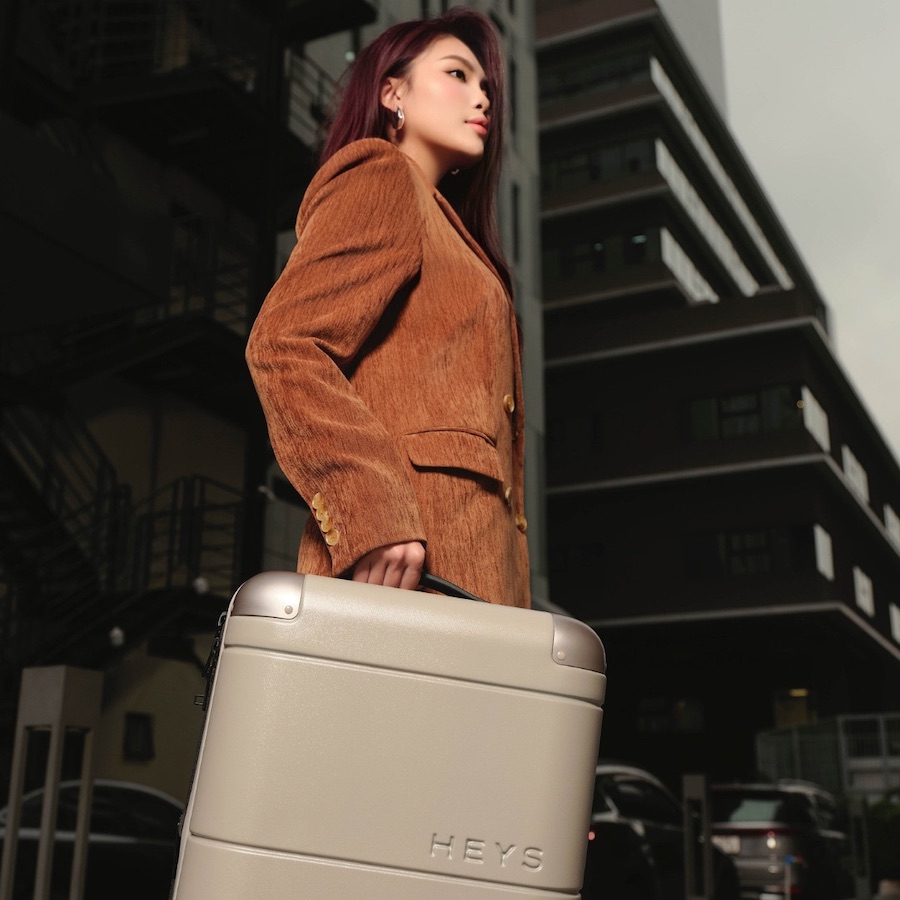 Vali kéo nhựa dẻo Heys Zen_20 S Blue