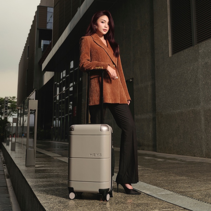 Vali kéo nhựa dẻo Heys Zen_20 S Blue
