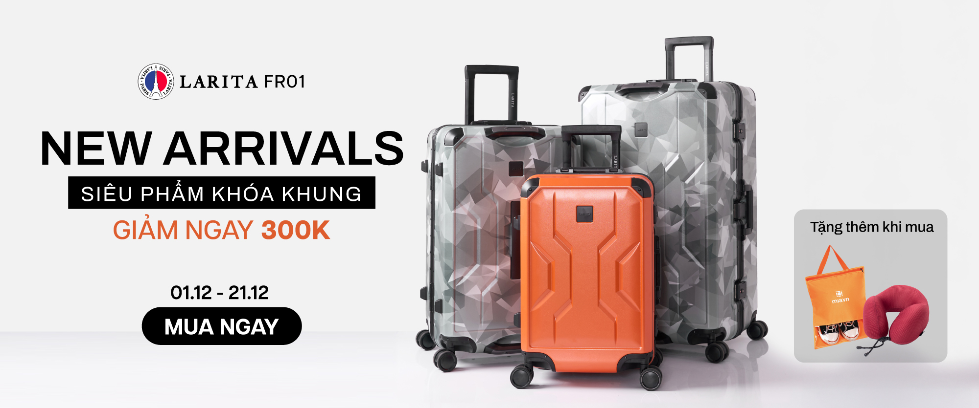 VALI KHOÁ KHUNG LARIA