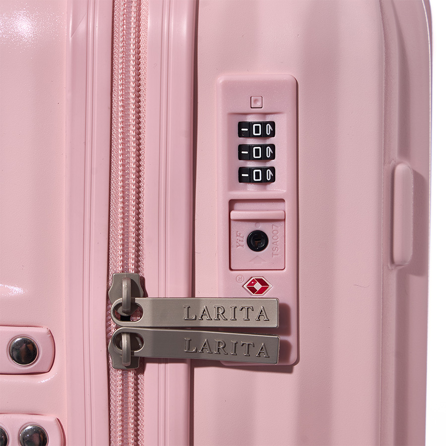 Vali kéo nhựa cứng Larita CharmX LK01_20 S Pink