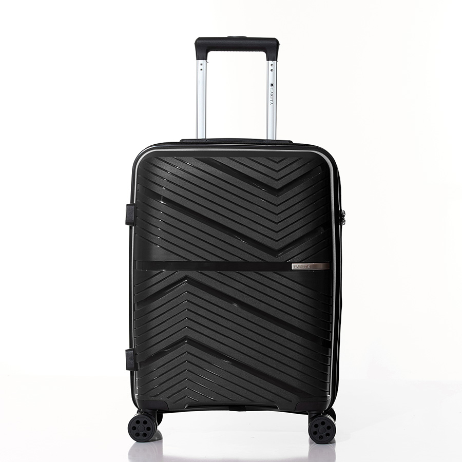 Vali kéo nhựa dẻo Larita Darin AH0824_20 S Black