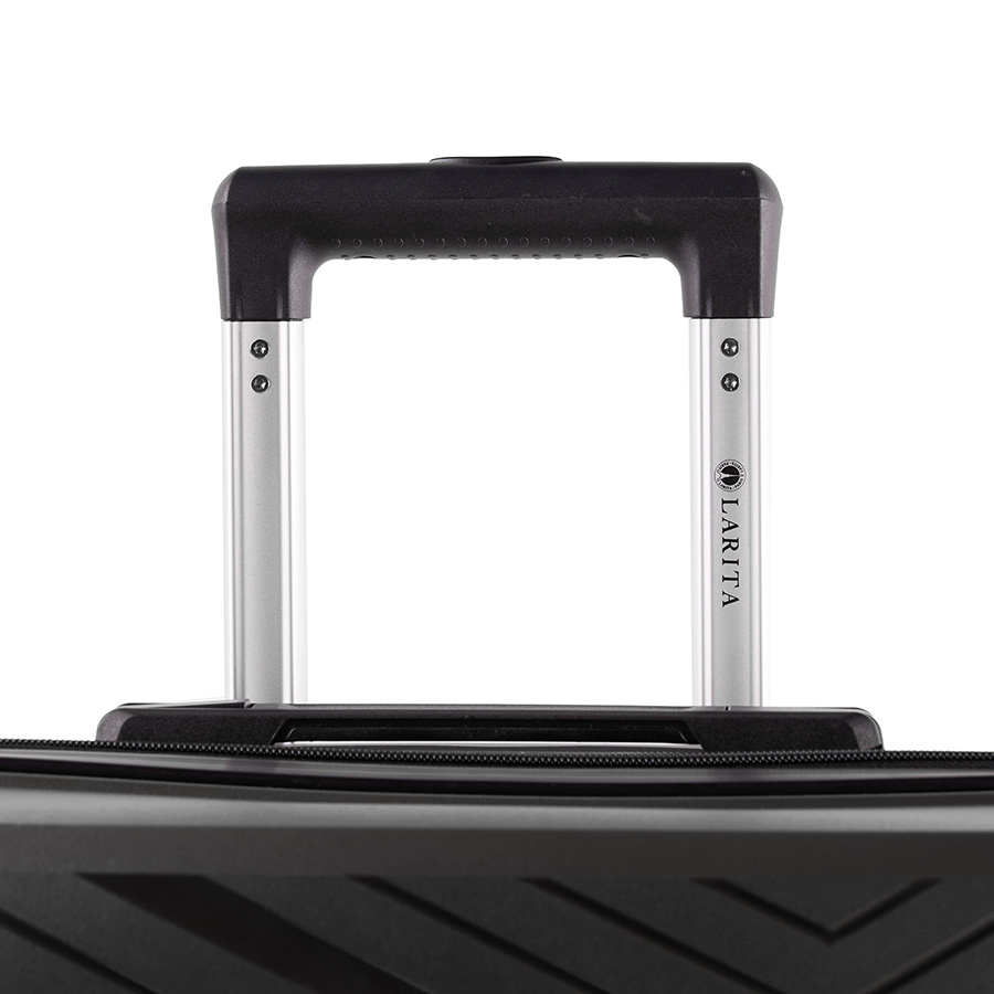 Vali kéo nhựa dẻo Larita Darin AH0824_20 S Black