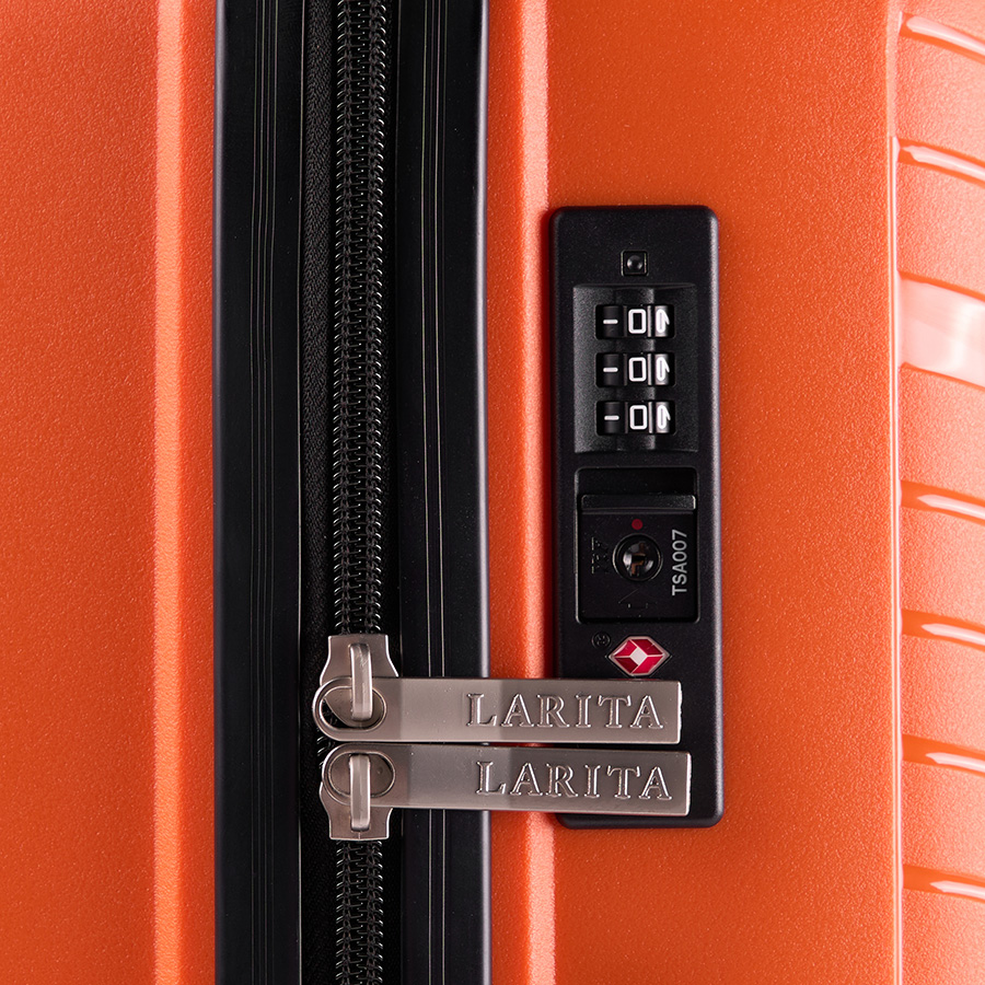 Vali kéo nhựa dẻo Larita Darin AH0824_24 M Orange
