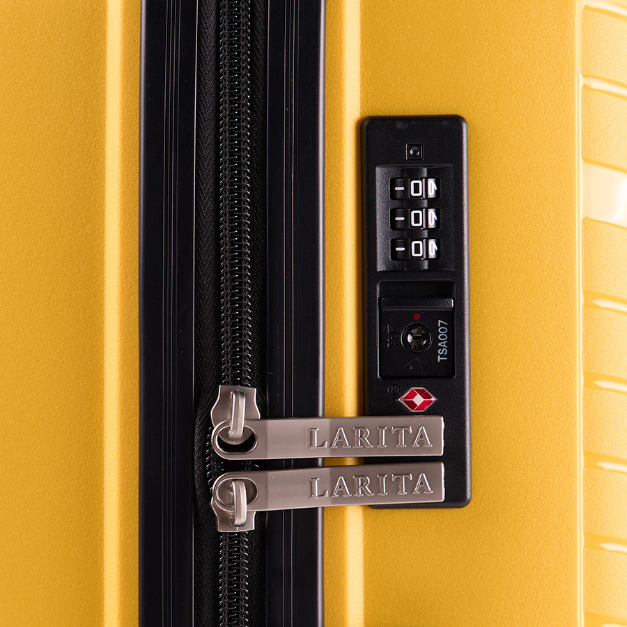 Vali kéo nhựa dẻo Larita Darin AH0824_24 M Yellow