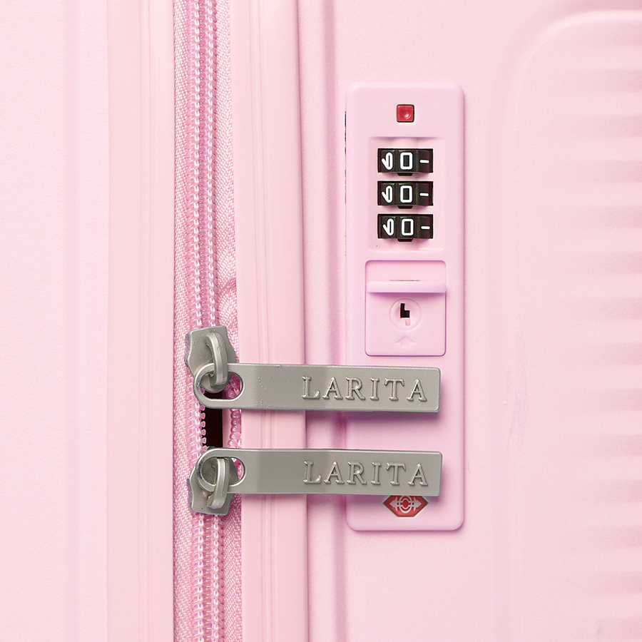 Vali kéo nhựa dẻo Larita Gin AH0225_20 S Pink