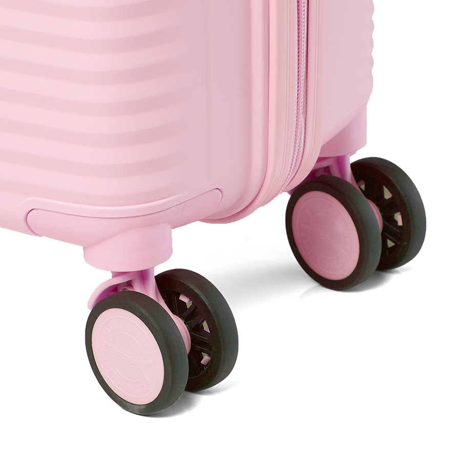 Vali kéo nhựa dẻo Larita Gin AH0225_20 S Pink