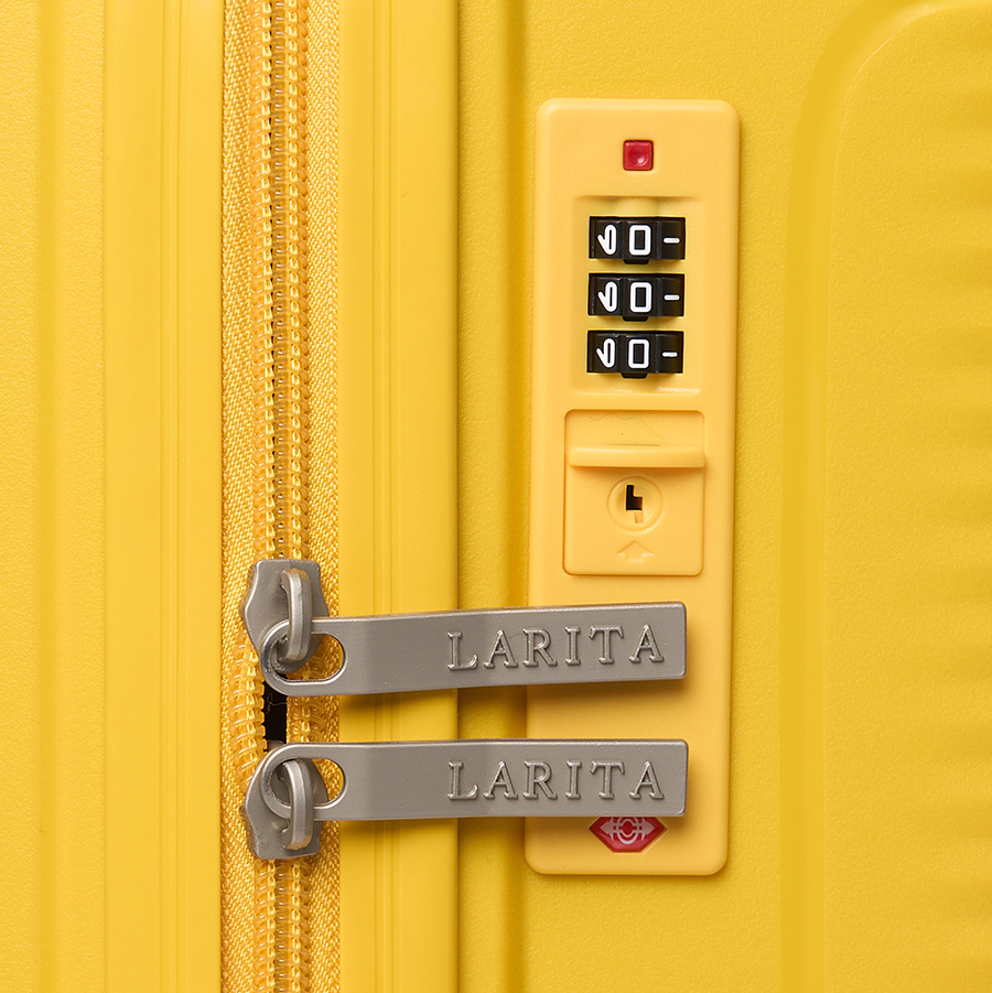 Vali kéo nhựa dẻo Larita Gin AH0225_20 S Yellow