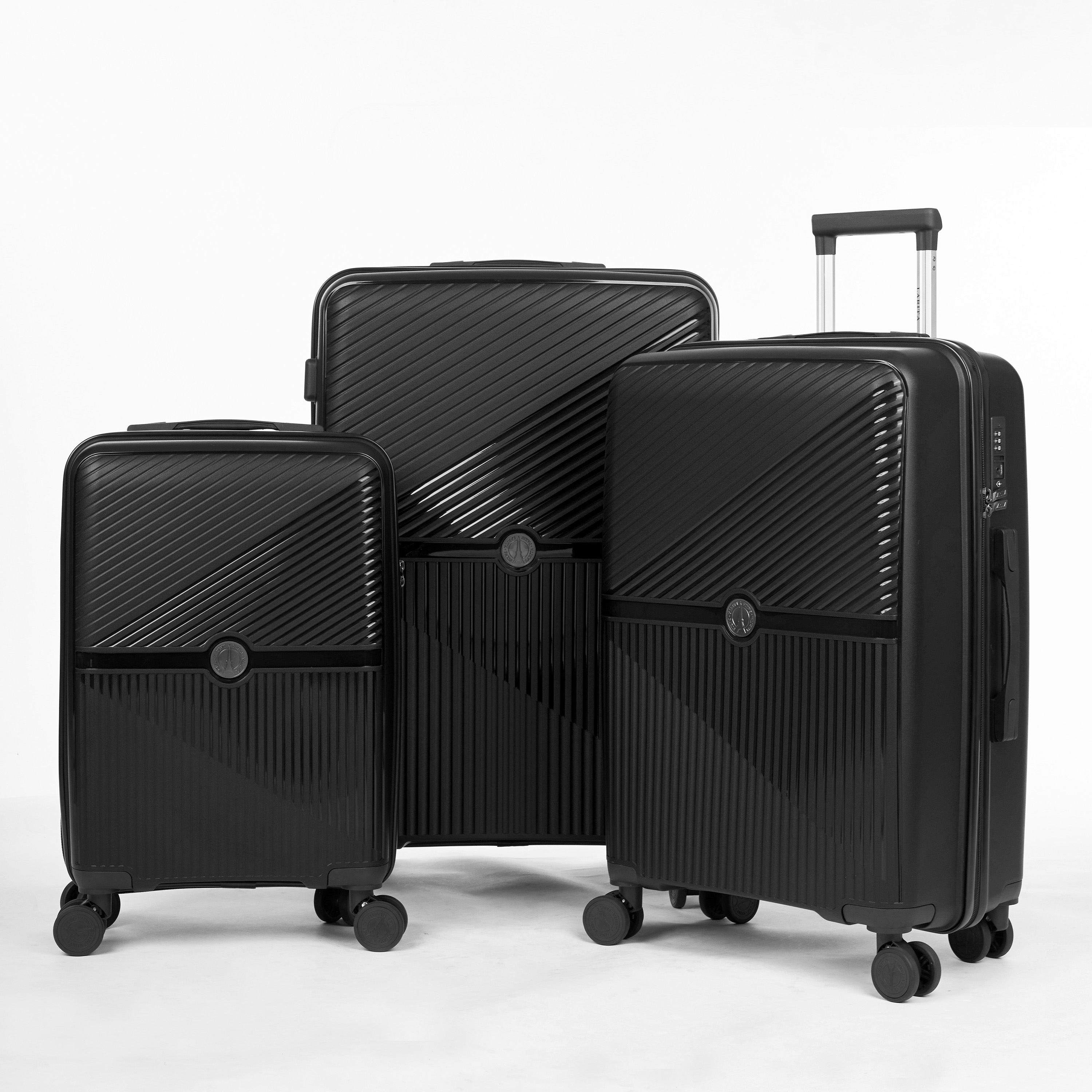 Vali Larita Halix AH0224_Combo S+M+L Black