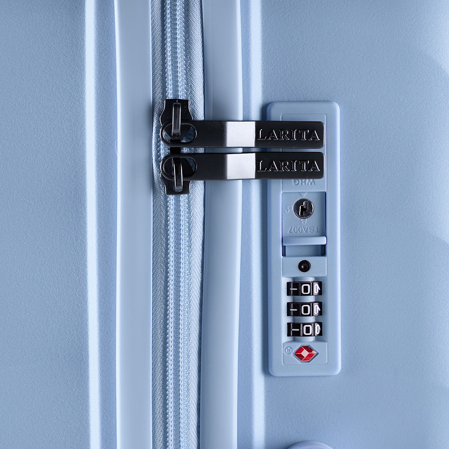 Vali kéo nhựa dẻo Larita Juden MG0624_20 S Light Blue