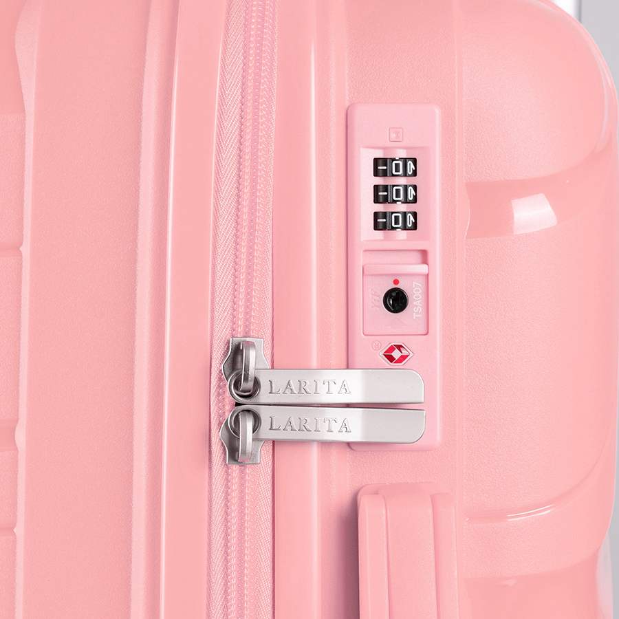 Vali kéo nhựa dẻo Larita Lina OC22004_28 L Pink