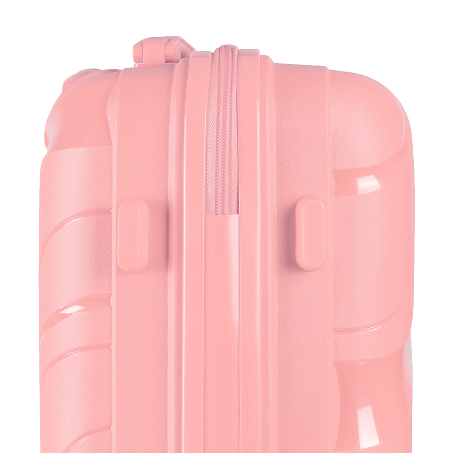 Vali kéo nhựa dẻo Larita Lina OC22004_24 M Pink