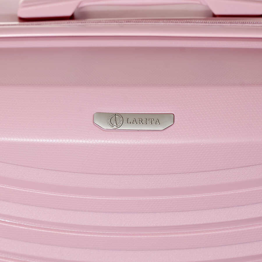 Vali kéo nhựa dẻo Larita Lusy AH1024_24 M Pink
