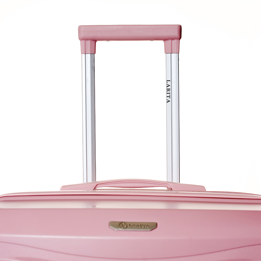 Vali kéo nhựa dẻo Larita Lusy AH1024_24 M Pink