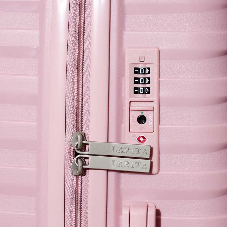 Vali kéo nhựa dẻo Larita Lusy AH1024_24 M Pink