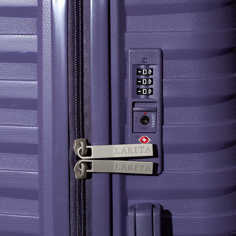 Vali kéo nhựa dẻo Larita Lusy AH1024_24 M Purple