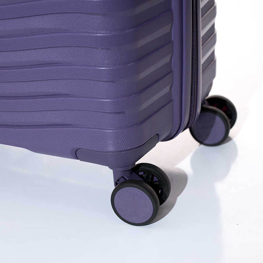 Vali kéo nhựa dẻo Larita Lusy AH1024_24 M Purple