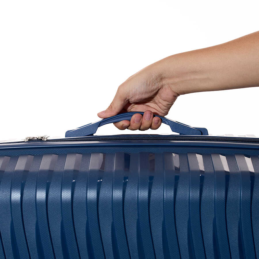 Vali kéo nhựa cứng Larita Lusy AH1024_24 M Blue
