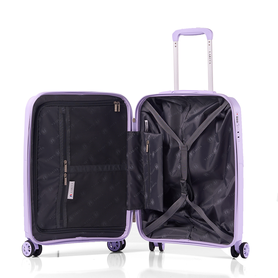 Vali kéo nhựa dẻo Larita Miyo AH01252_20 S Light Purple