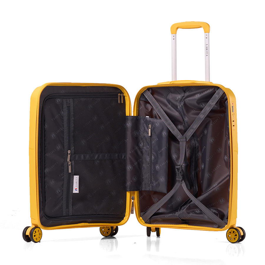 Vali kéo nhựa dẻo Larita Miyo AH01252_20 S Yellow