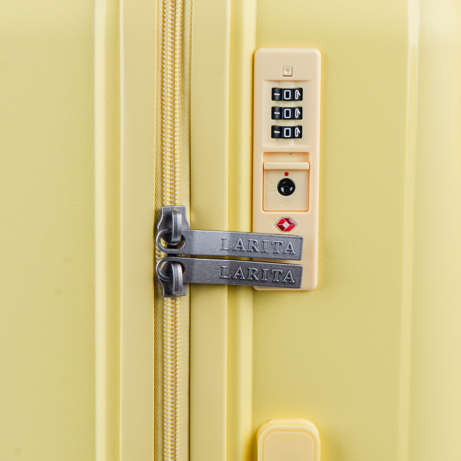 Vali kéo nhựa dẻo Larita Omi AH0125_20 S Yellow