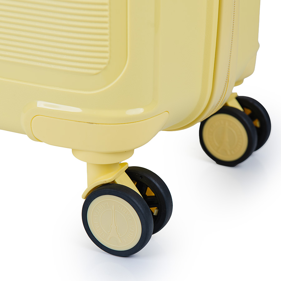 Vali kéo nhựa dẻo Larita Omi AH0125_20 S Yellow