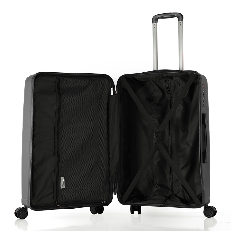 Vali kéo nhựa dẻo Larita Rota MG0324_20 S Black