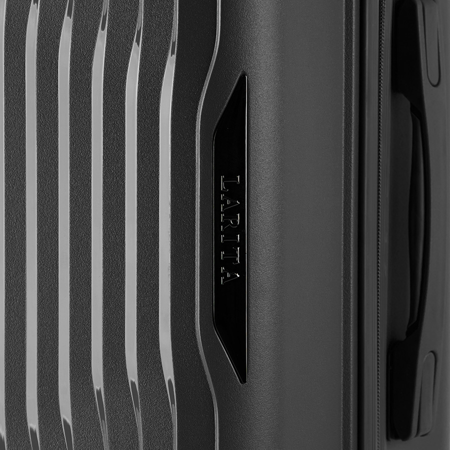 Vali kéo nhựa dẻo Larita Rota MG0324_20 S Black