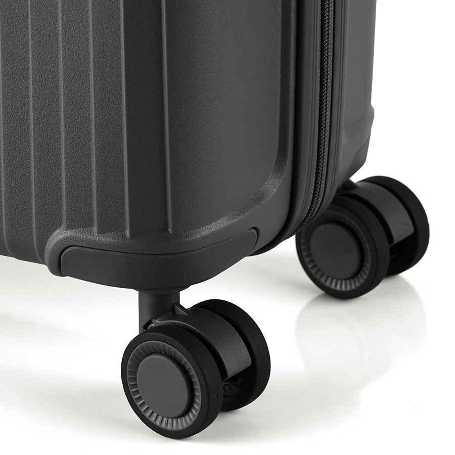 Vali kéo nhựa dẻo Larita Rota MG0324_20 S Black