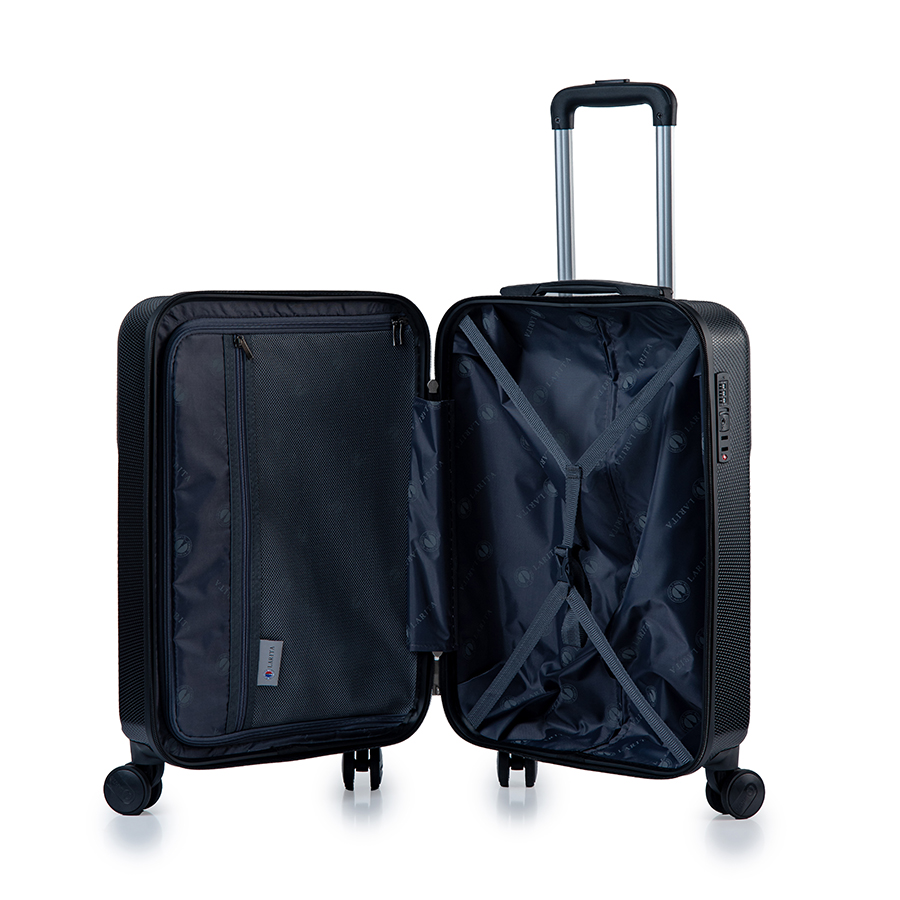 Vali kéo nhựa cứng Larita Sena ID2500_20 S Black