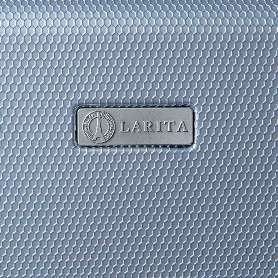 Vali kéo nhựa cứng Larita Sena ID2500_20 S Silver Gray
