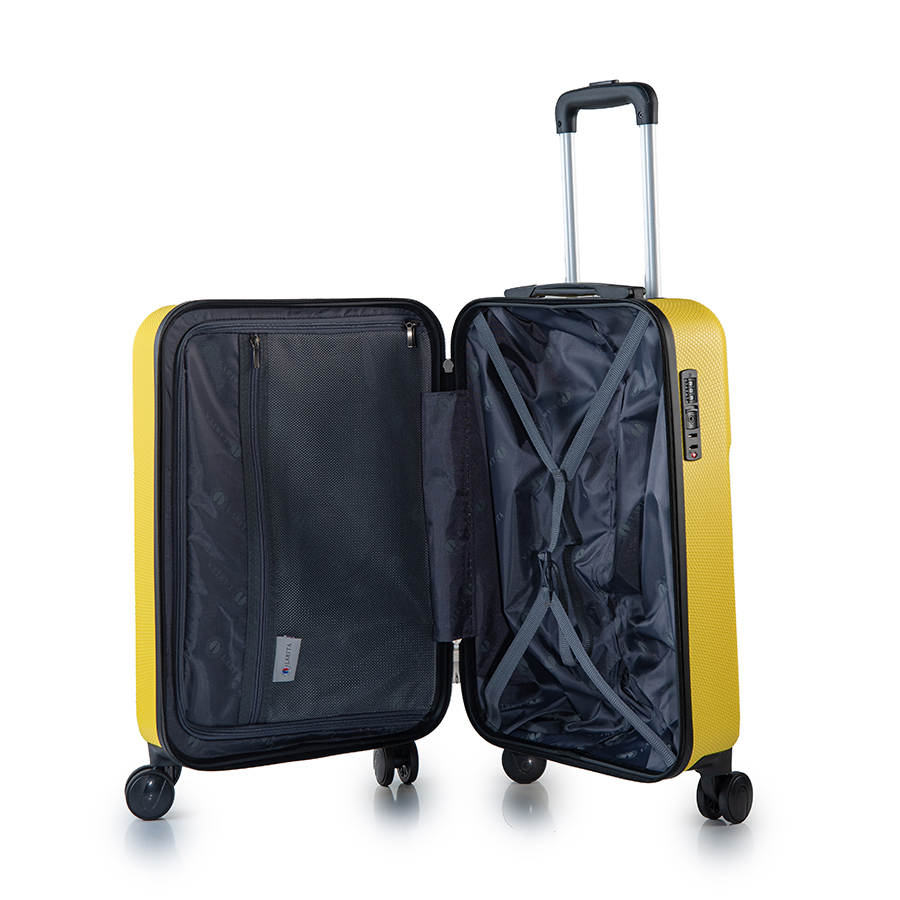 Vali kéo nhựa cứng Larita Sena ID2500_20 S Yellow