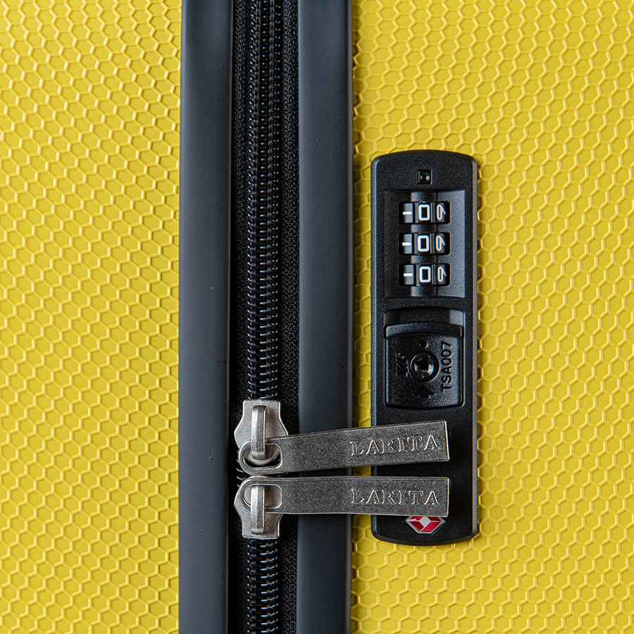 Vali Combo 2 Vali Larita Sena Size S + M Yellow 3