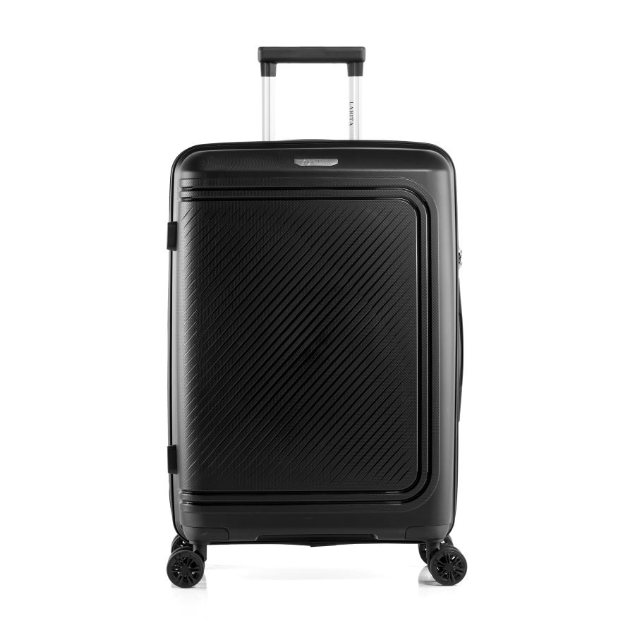 Vali kéo nhựa dẻo Larita Soly AH0924_24 M Black