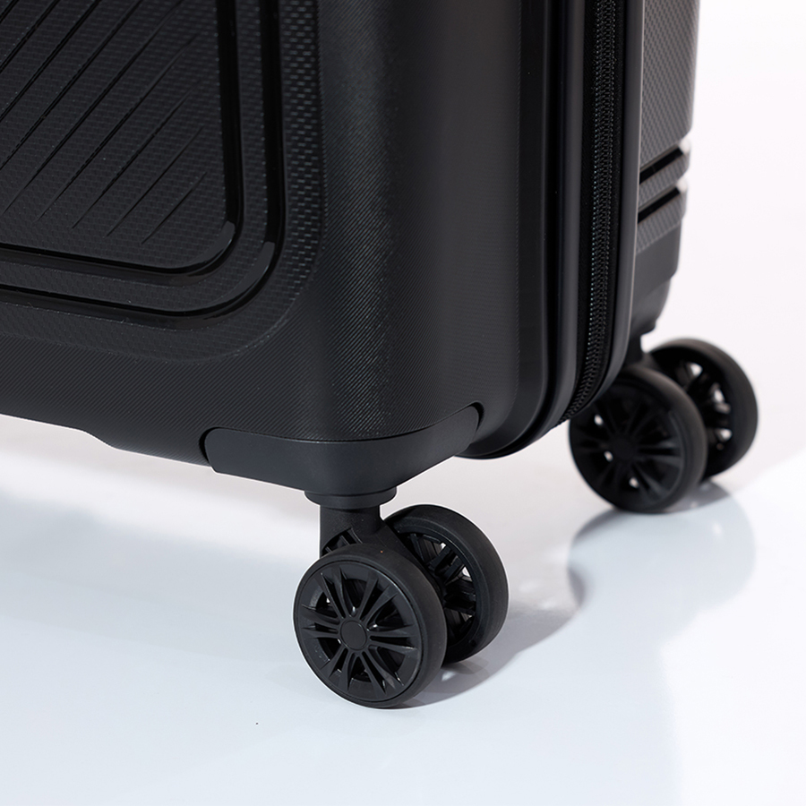 Vali kéo nhựa dẻo Larita Soly AH0924_28 L Black