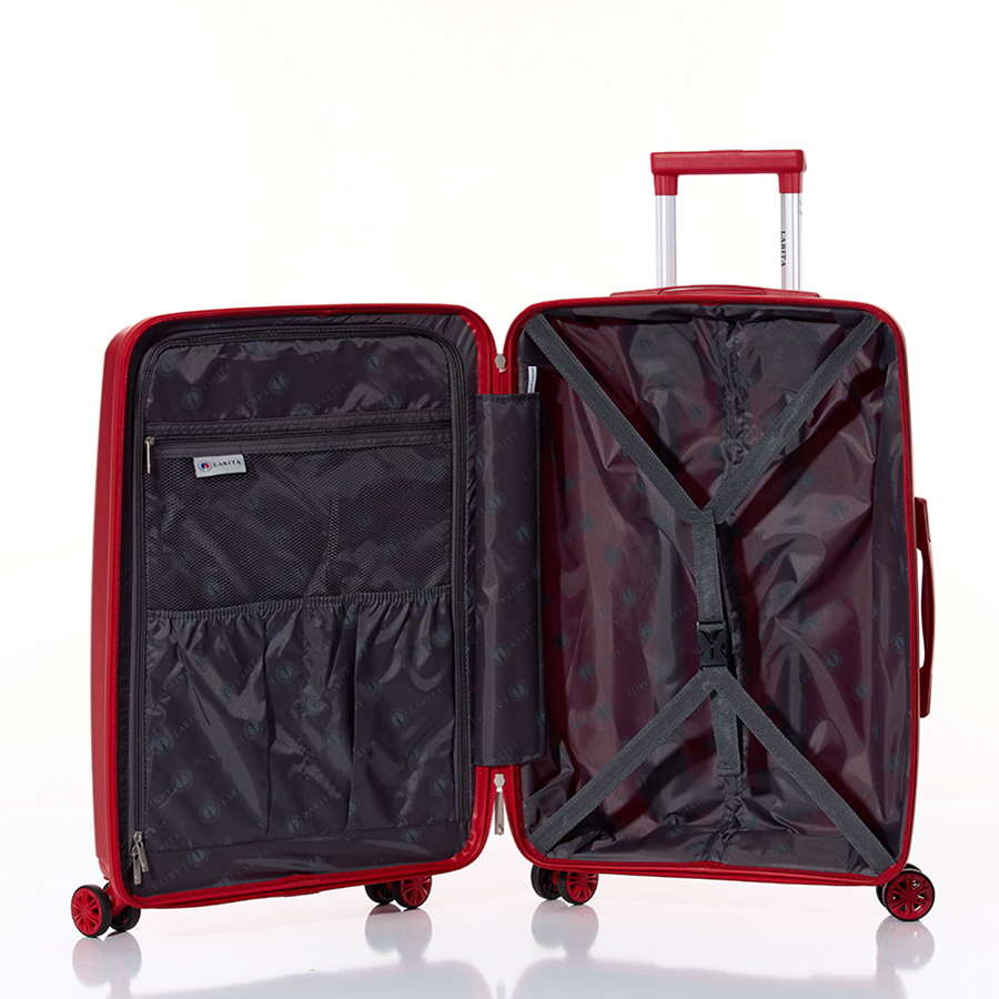 Vali kéo nhựa dẻo Larita Soly AH0924_28 L Red