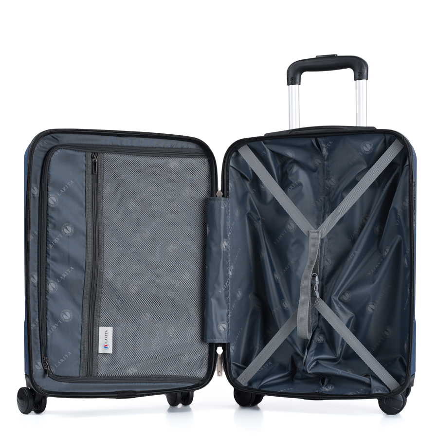 Vali kéo nhựa cứng Larita Tella ID2049_20 S Blue