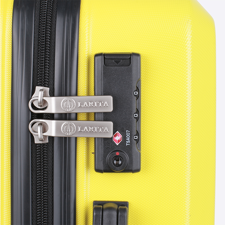 Vali kéo nhựa cứng Larita Tritan HF8012_20 S Yellow