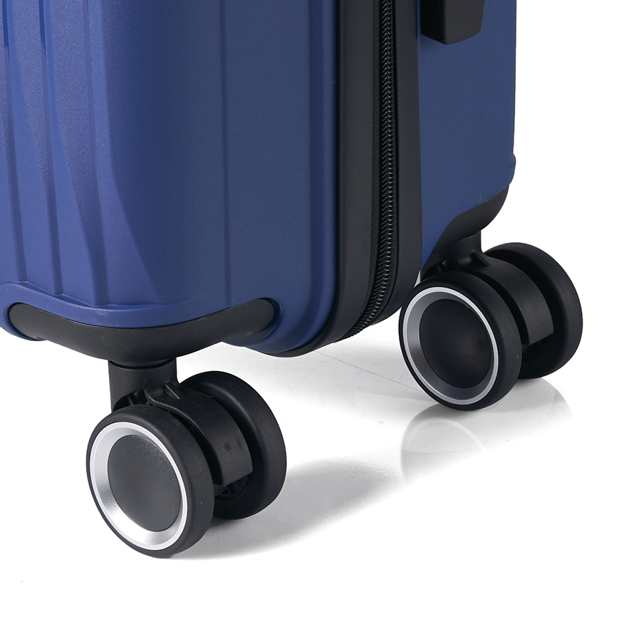 Vali kéo nhựa dẻo Larita Yuno AH0325_20 S Dark Blue