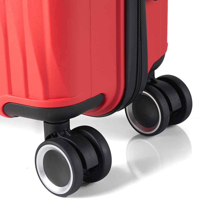 Vali kéo nhựa dẻo Larita Yuno AH0325_20 S Red