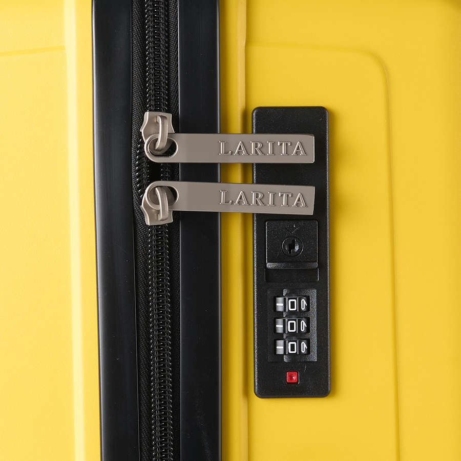 Vali kéo nhựa dẻo Larita Yuno AH0325_20 S Yellow