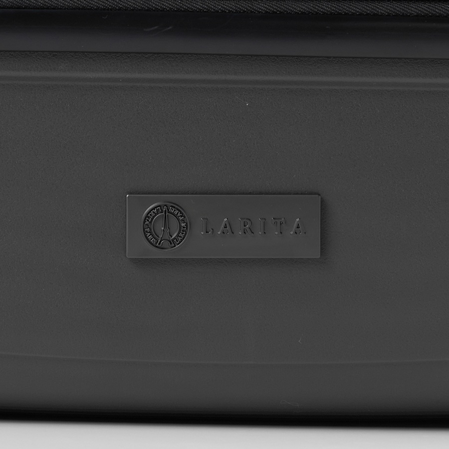 Vali kéo nhựa dẻo Larita Zeni LK0325_19 S Dark Grey