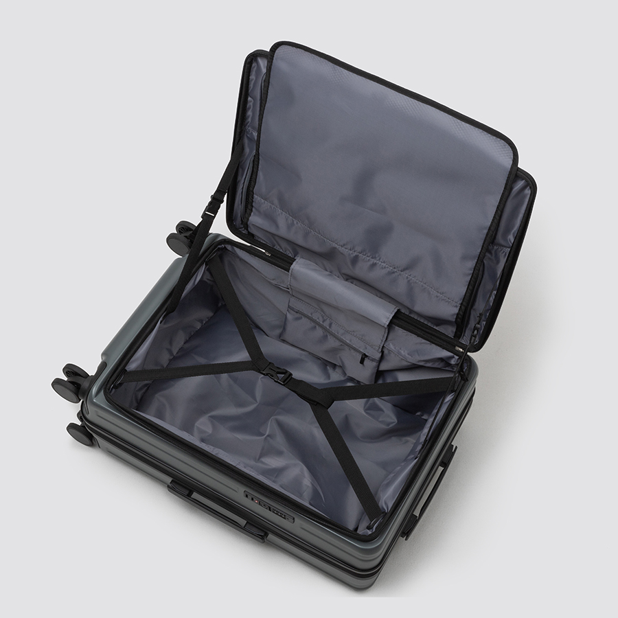 Vali kéo nhựa cứng LW 5524_60/24" M Black