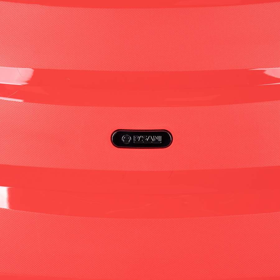 Vali kéo nhựa dẻo Combo 2 Vali Pisani Anika Size S + L Red