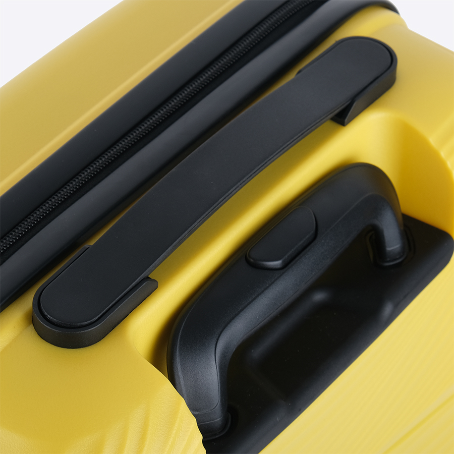 Vali kéo nhựa dẻo Pisani Rayan PP008_20 S Yellow