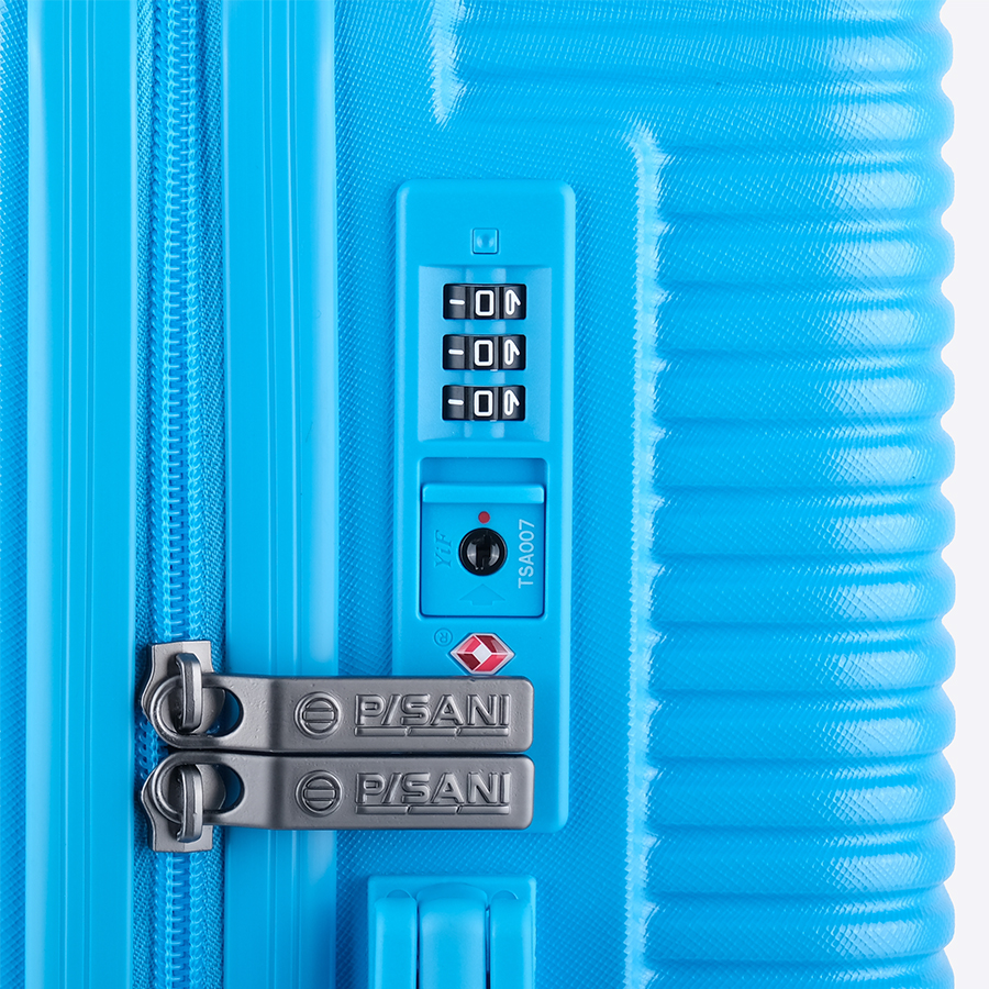 Vali kéo nhựa cứng Pisani Turon HF8004_28 L Blue