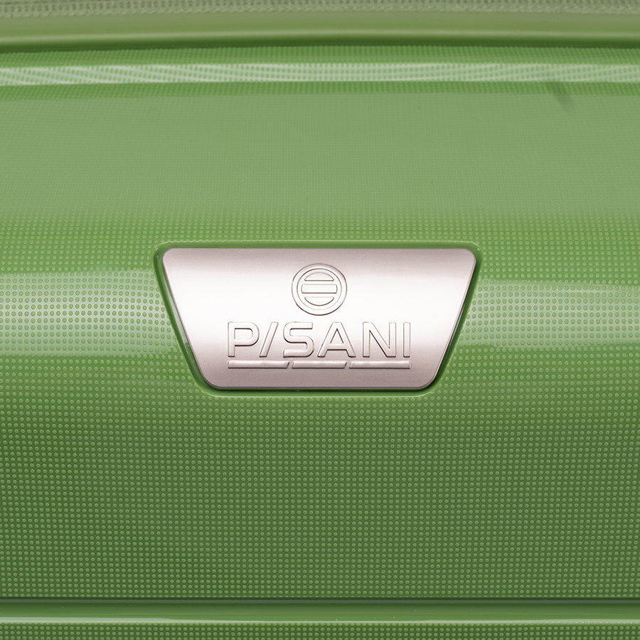 Vali kéo nhựa dẻo Combo 2 Vali Pisani Tyla Size M + L Green