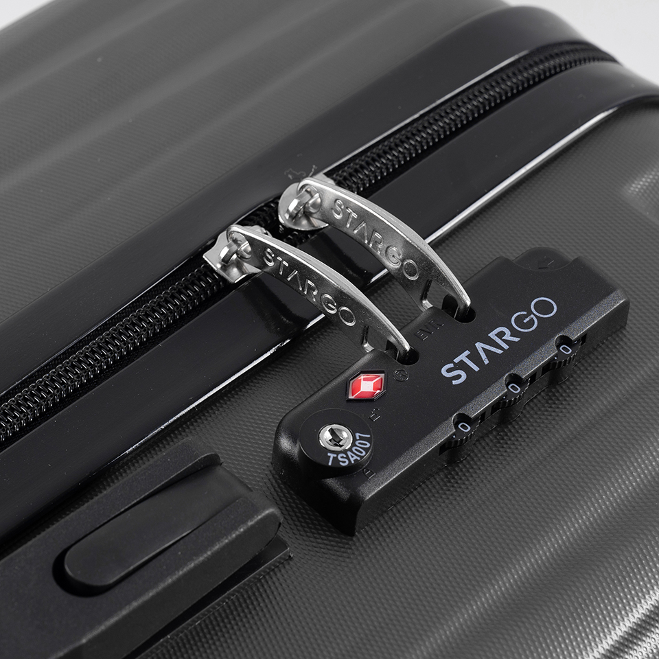 Vali kéo nhựa cứng Stargo Essenza Z22 S Black