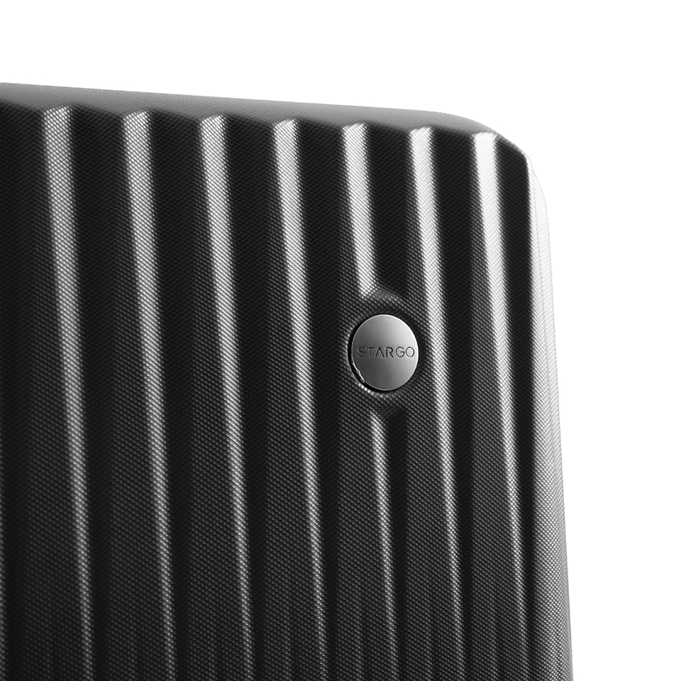 Vali kéo nhựa cứng Stargo Essenza Z22 S Black